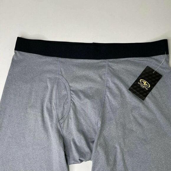 Athletic Works Men's Compression Shorts Size XL Football sport Gray performance - Picture 3 of 5